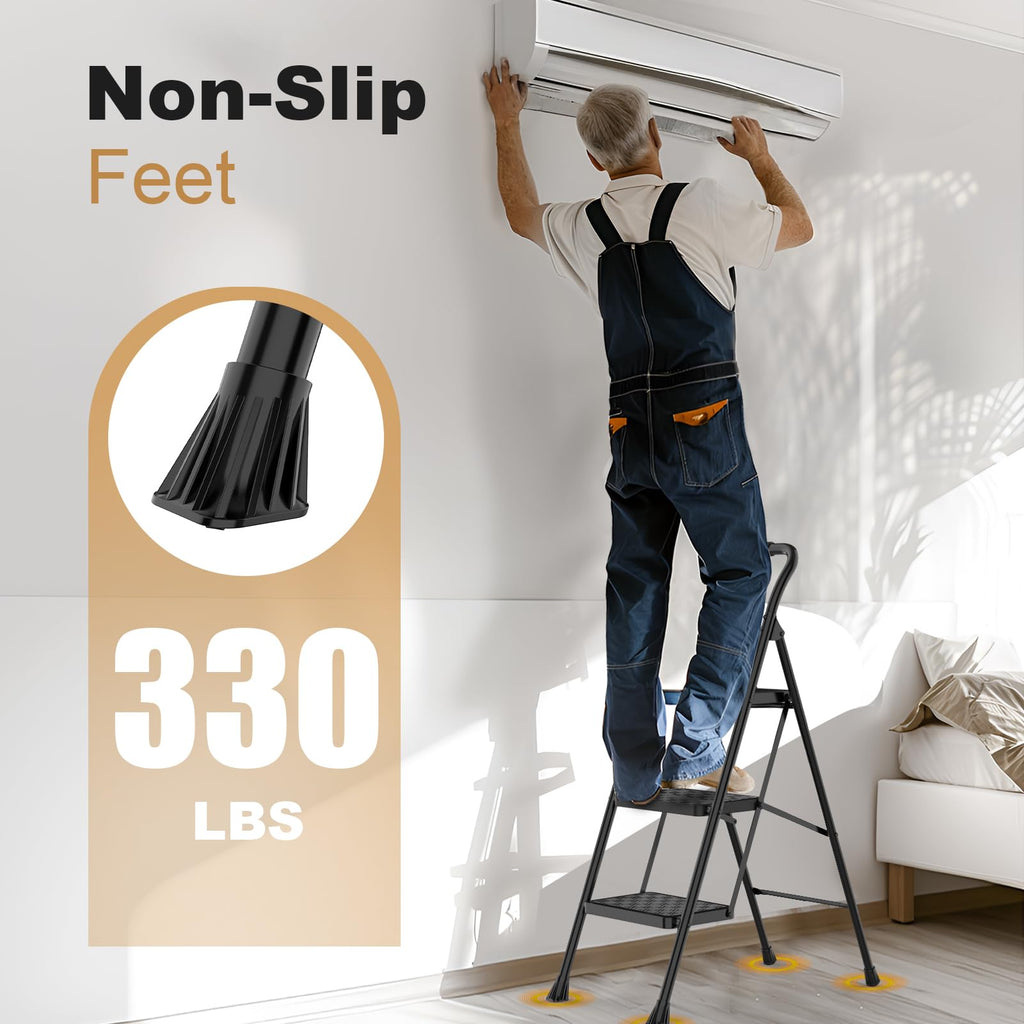 3 Step Foldable Step Stool B927