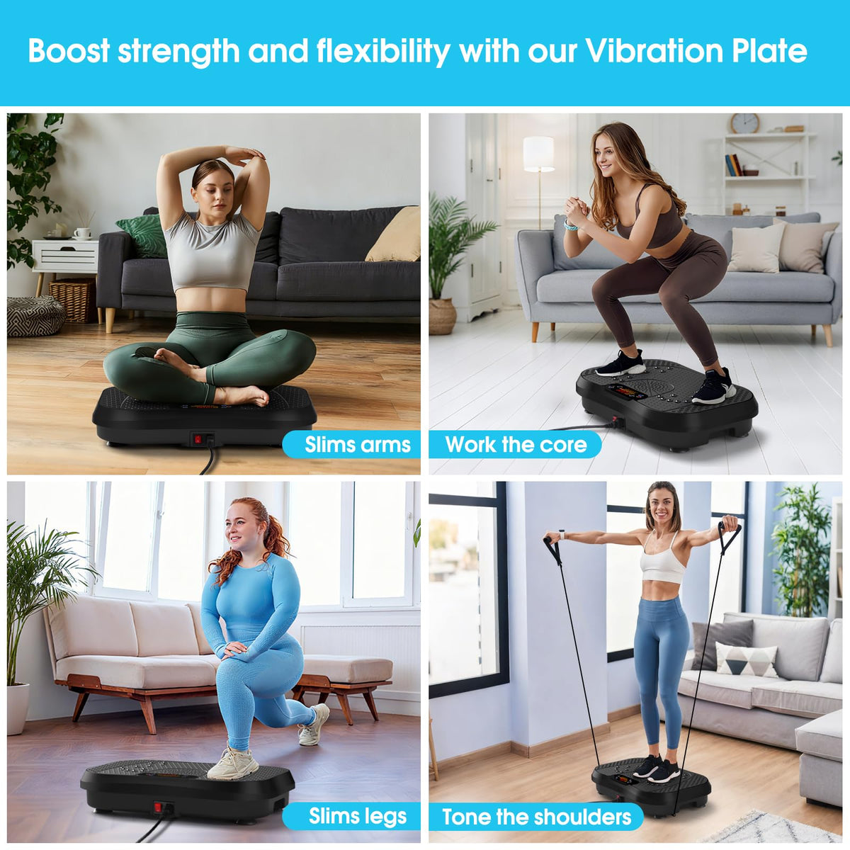 Vibration Plate Exercise Machine X674457