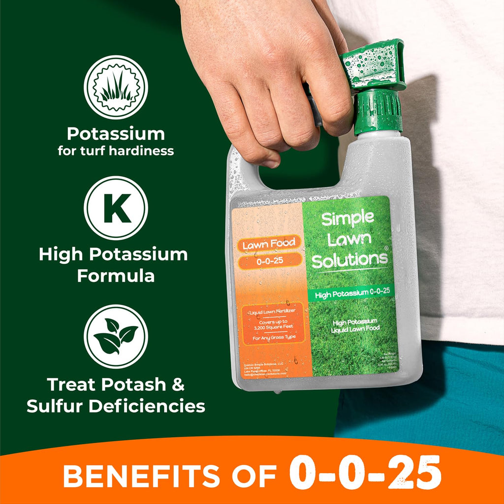 High Potassium Liquid Fertilizer 0-0-25 Concentrated Spray 32 Ounce W424