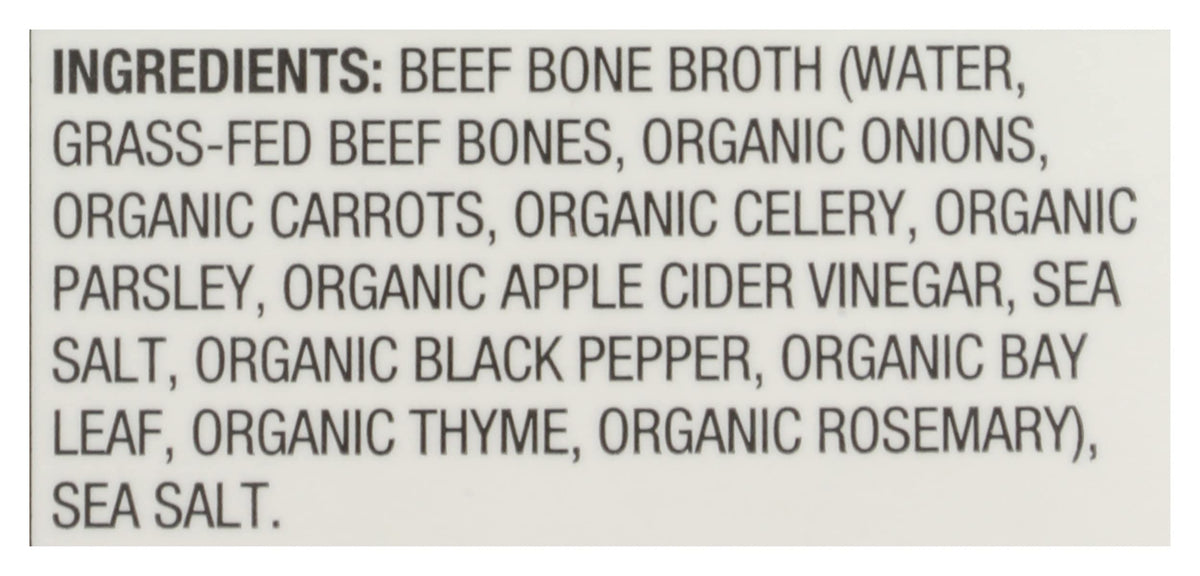Beef Bone Broth 16.9 Oz (Pack of 6) L7419