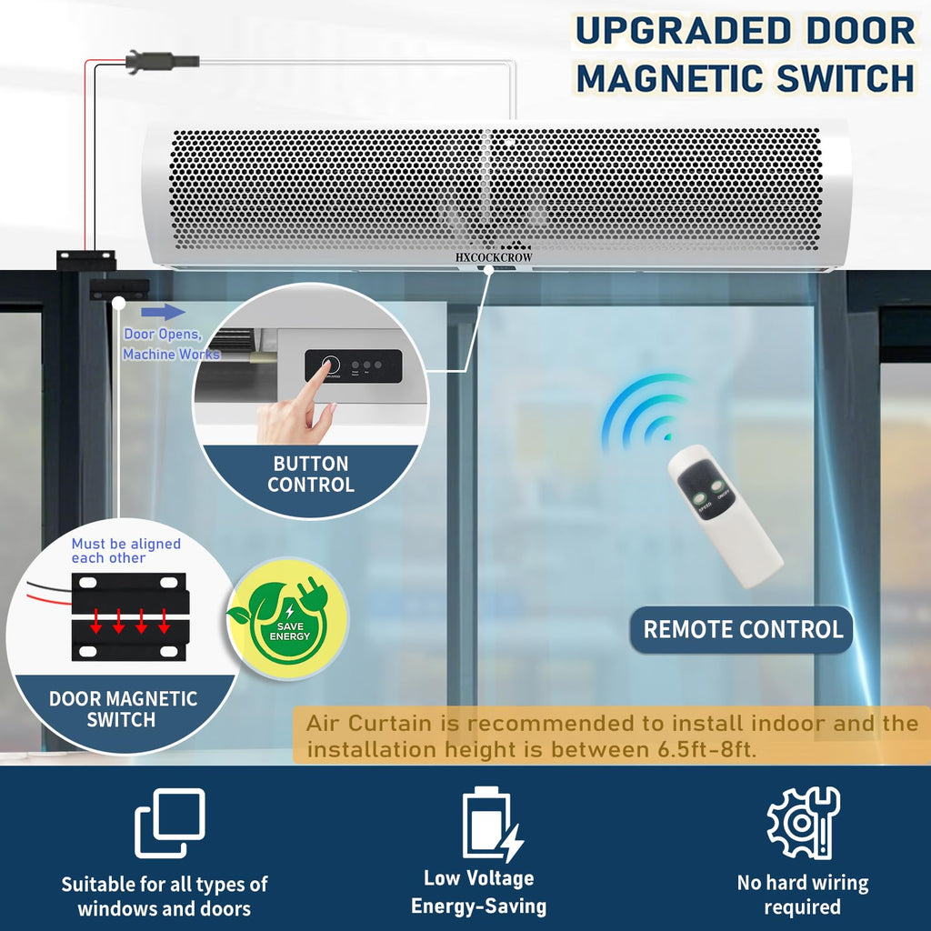 36 Inch Wall Mounted Commercial Air Curtain L632252