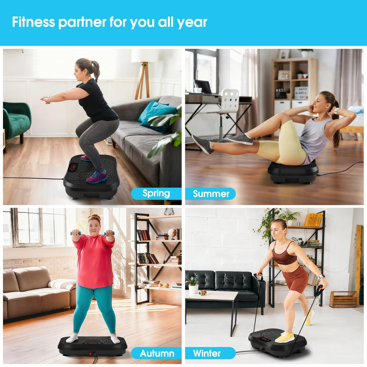 Vibration Plate Exercise Machine X674457