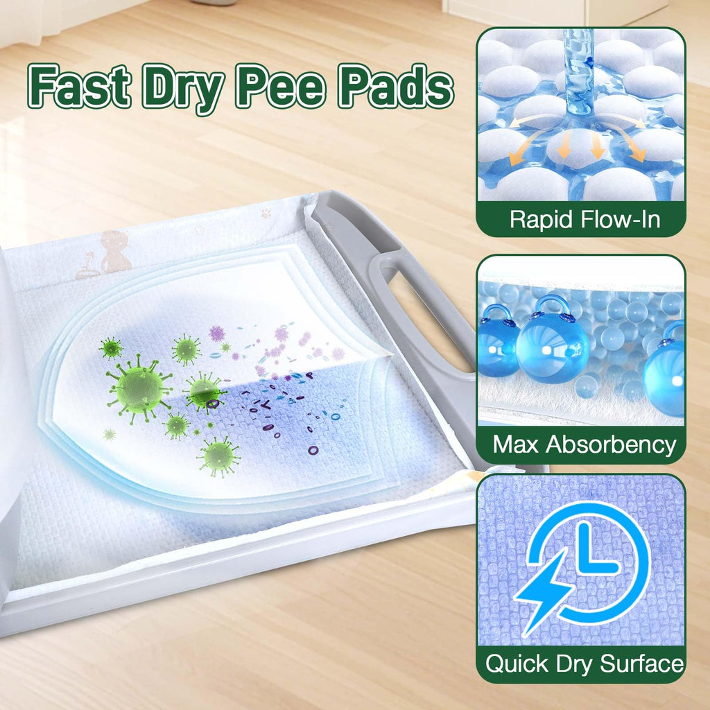 Super Absorbent Unscented Cat Litter Pads 70ct M53605