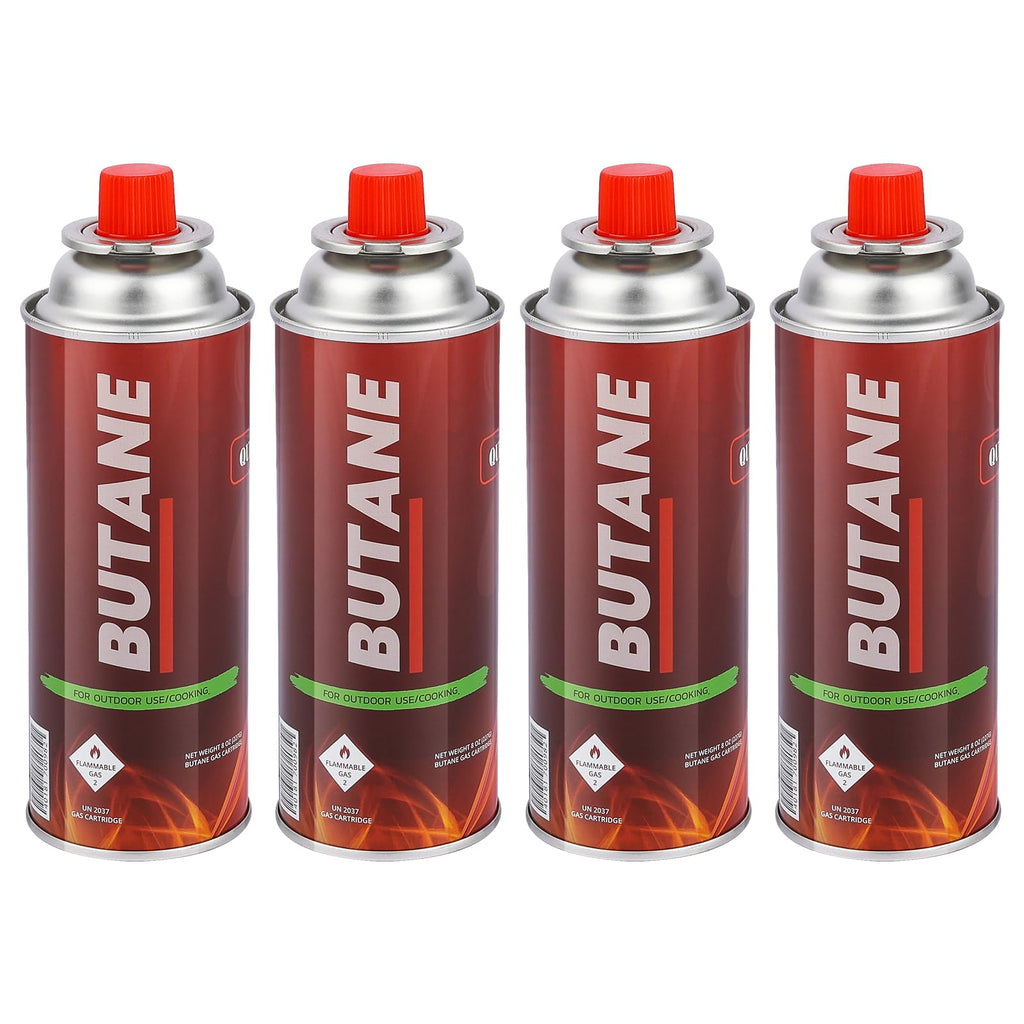 8oz Butane Fuel Canisters Pack of 4 W5558