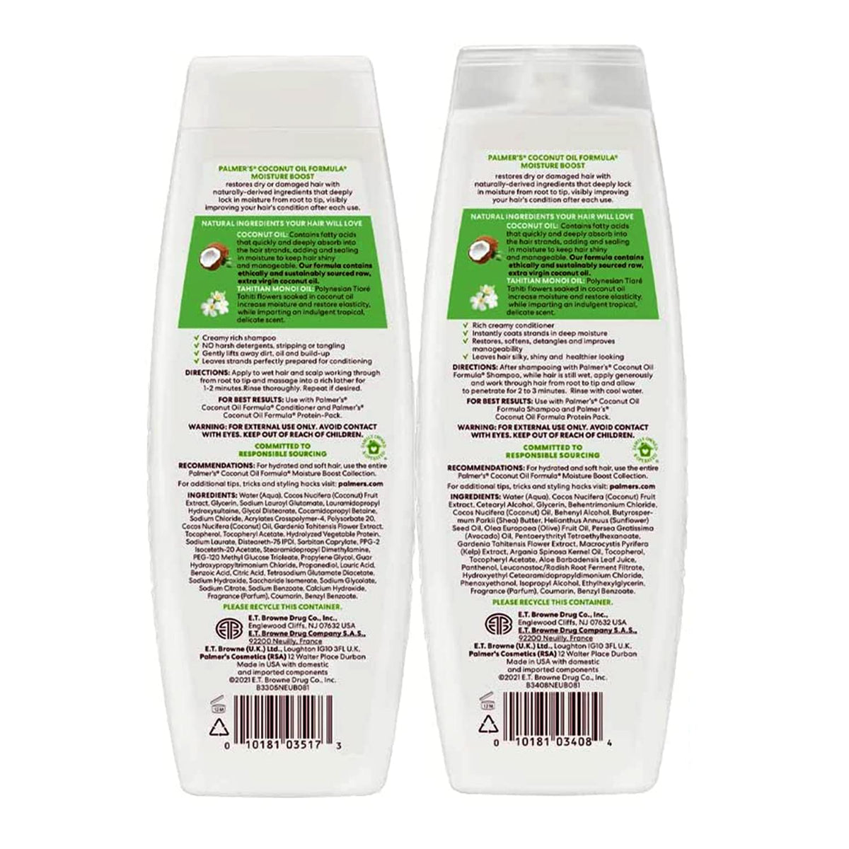 Coconut Oil Shampoo & Conditioner S541141