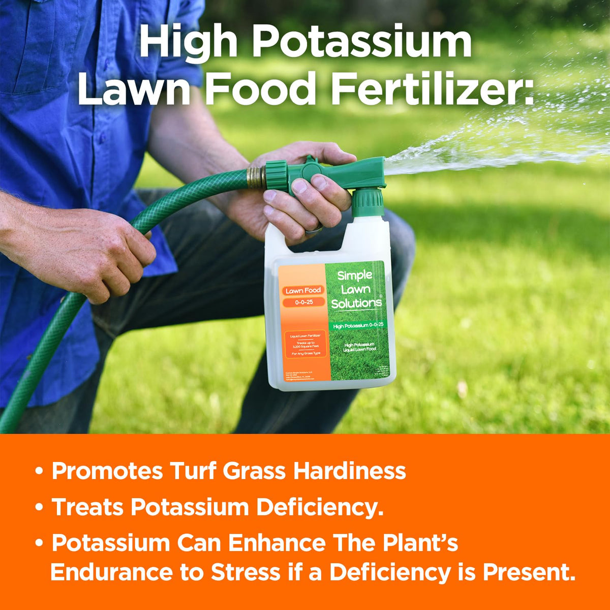 High Potassium Liquid Fertilizer 0-0-25 Concentrated Spray 32 Ounce W424