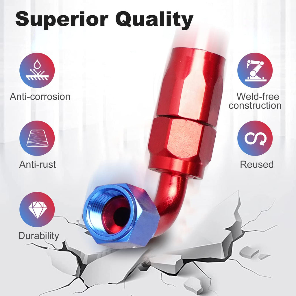 5 Gallon 20L Polished Aluminum Fuel Cell Tank with Cap Level Sender Oil Feed Line E101788