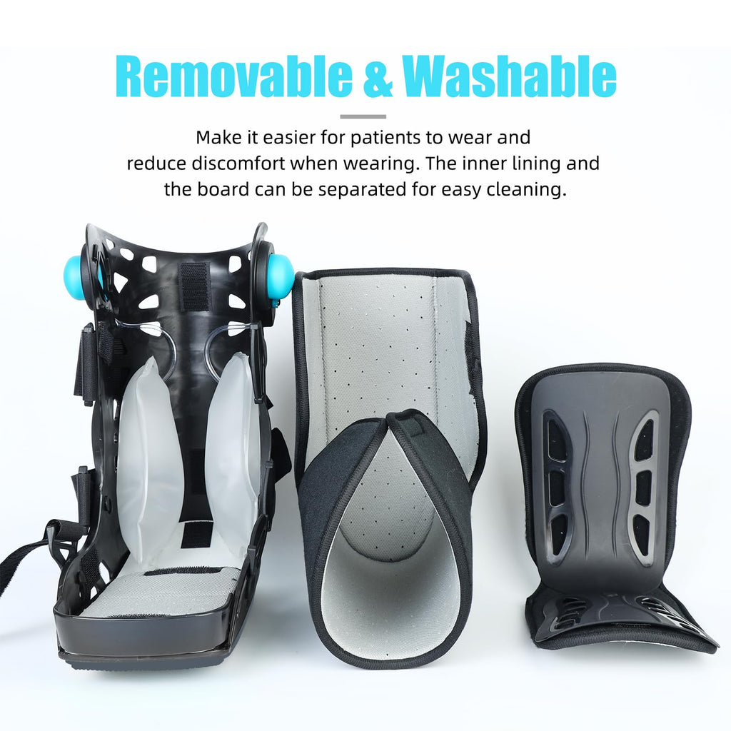 Inflatable Walker Fracture Boot Medical Short Air Cam Walker Brace Small R5043