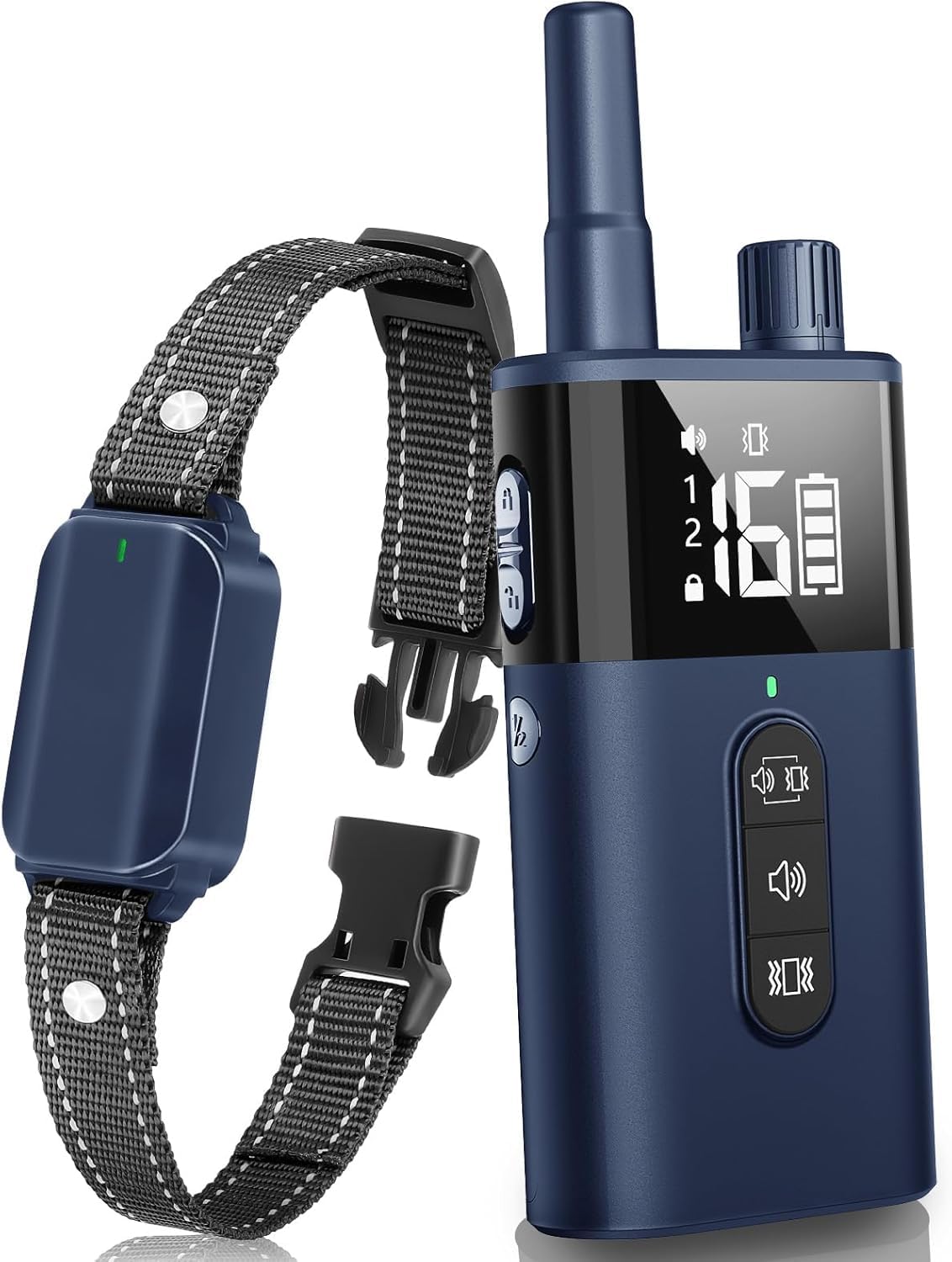 No Shock Dog Training Collar with Remote Waterproof Rechargeable X239685