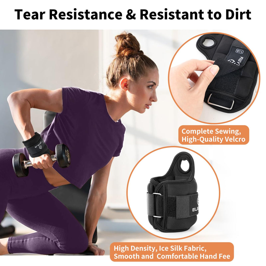 4 lbs Ankle Weights and Wrist Weights Set J22319