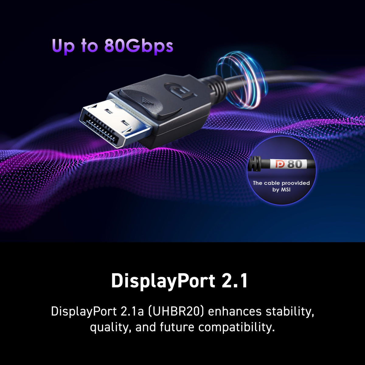 32-inch 3840 x 2160 UHD 240Hz QD-OLED Computer Monitor U767121