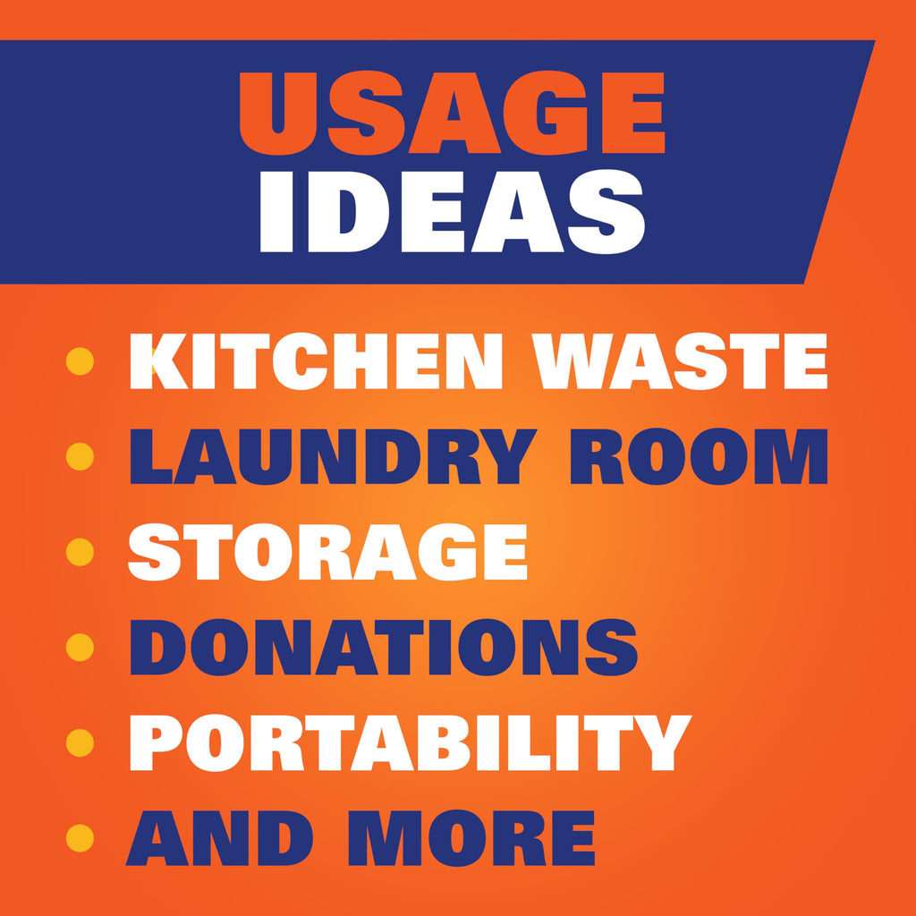 13G Tall Kitchen Trash Bags, White, Unscented, 90ct Z285426