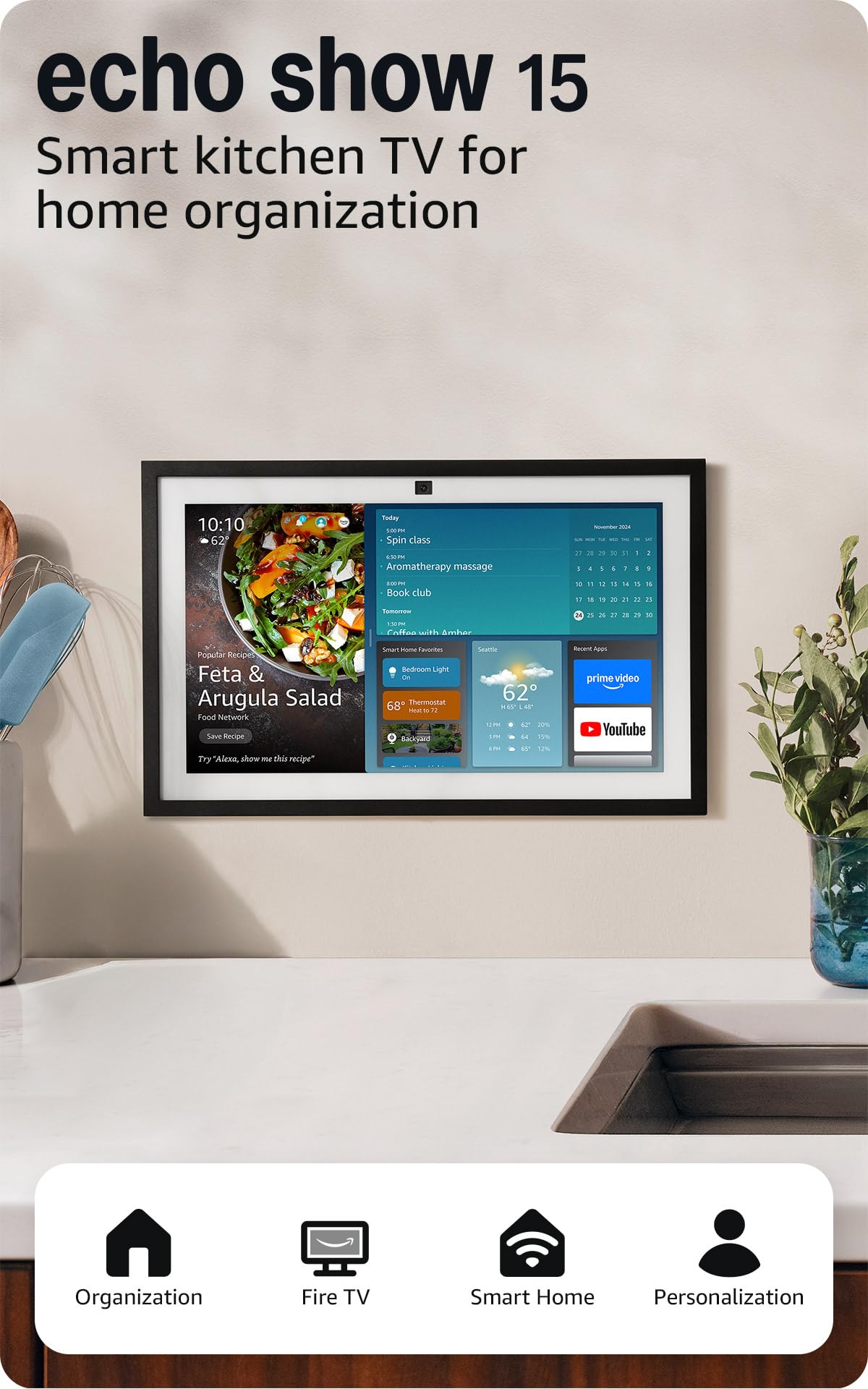 15.6" Full HD Kitchen Hub O267329