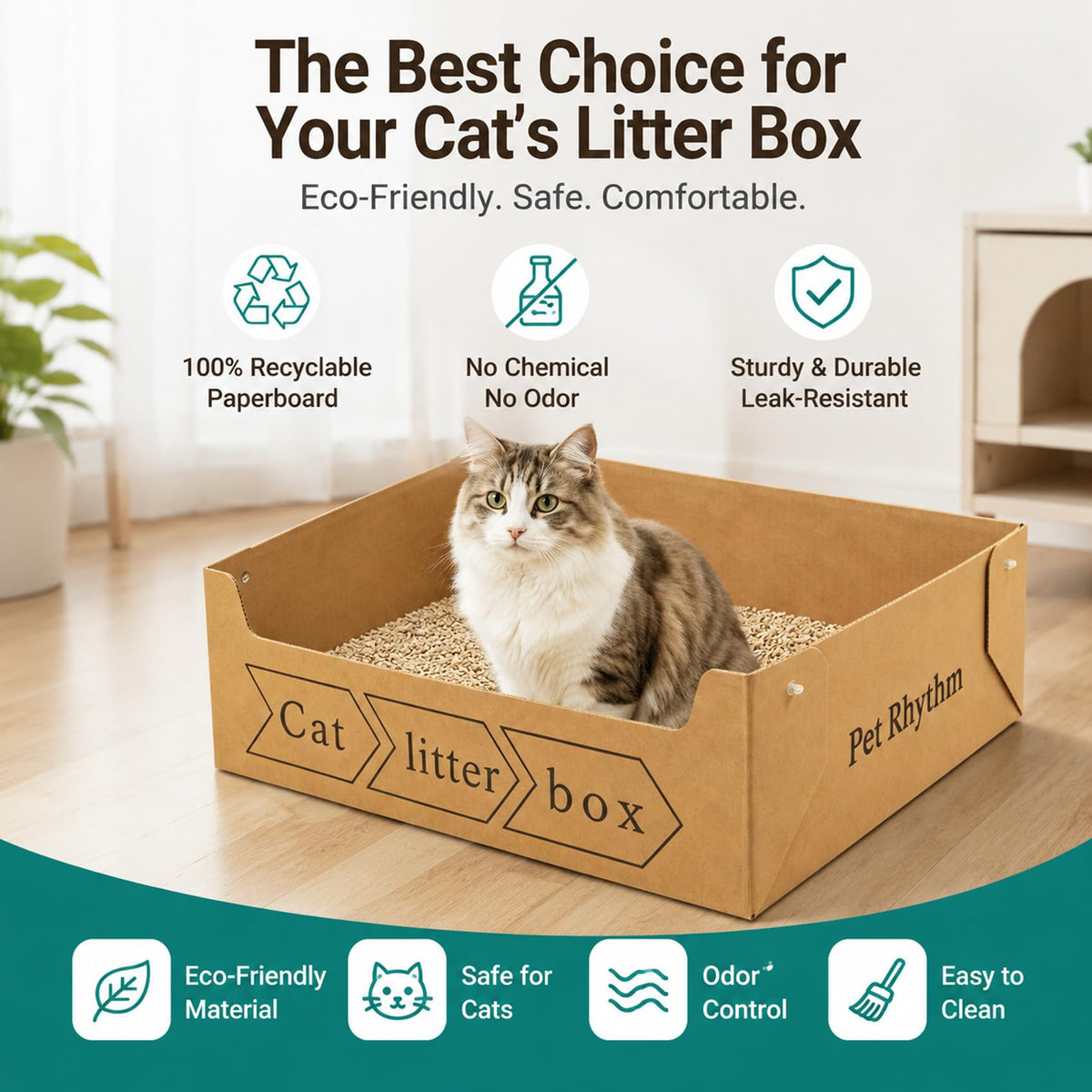 Disposable Cat Litter Box 3 Pack R904963