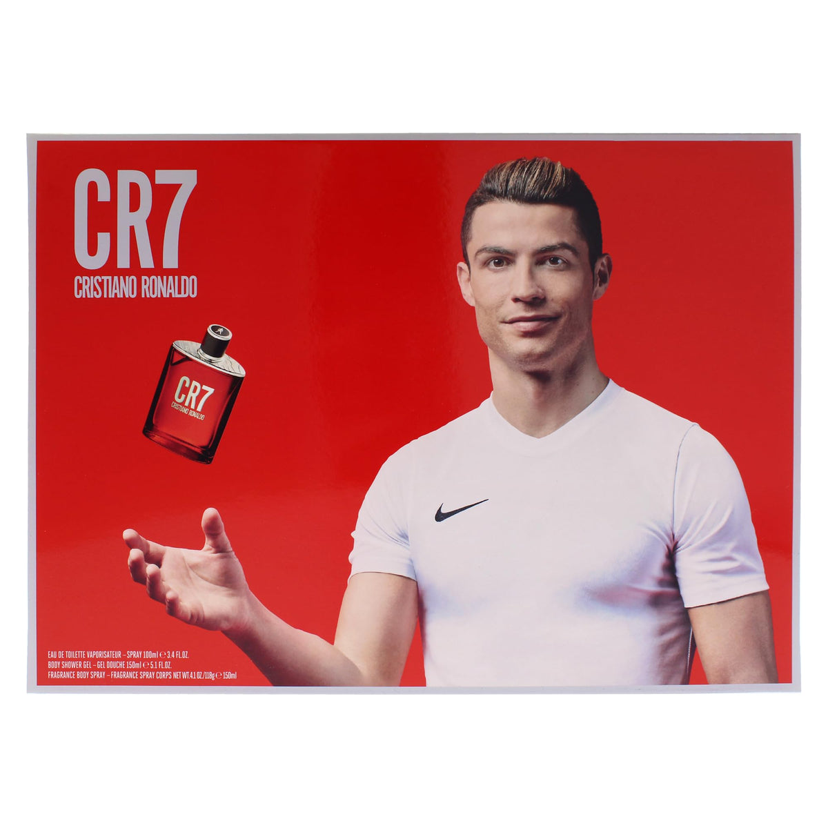 3 Pc Men EDT Spray Body Spray Shower Gel Gift Set M336367