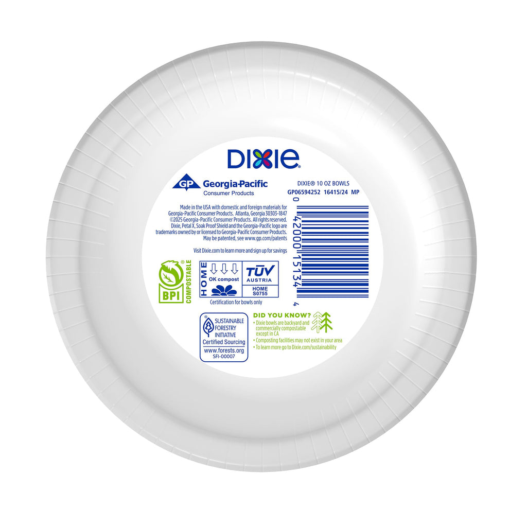 10 Oz Paper Bowls, 280 Count O2338