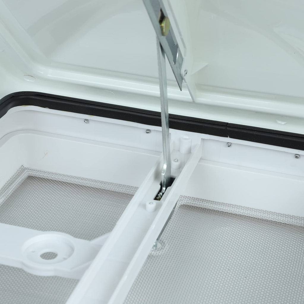 14" RV Roof Vent with White Lid O84234