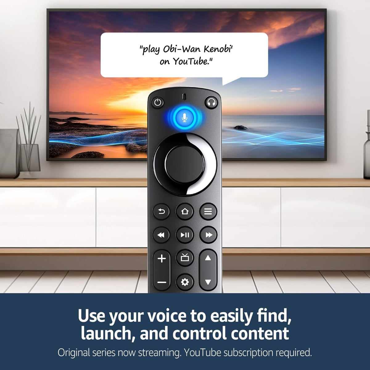 Voice Remote Pro with Remote Finder and Headphone Function H5846