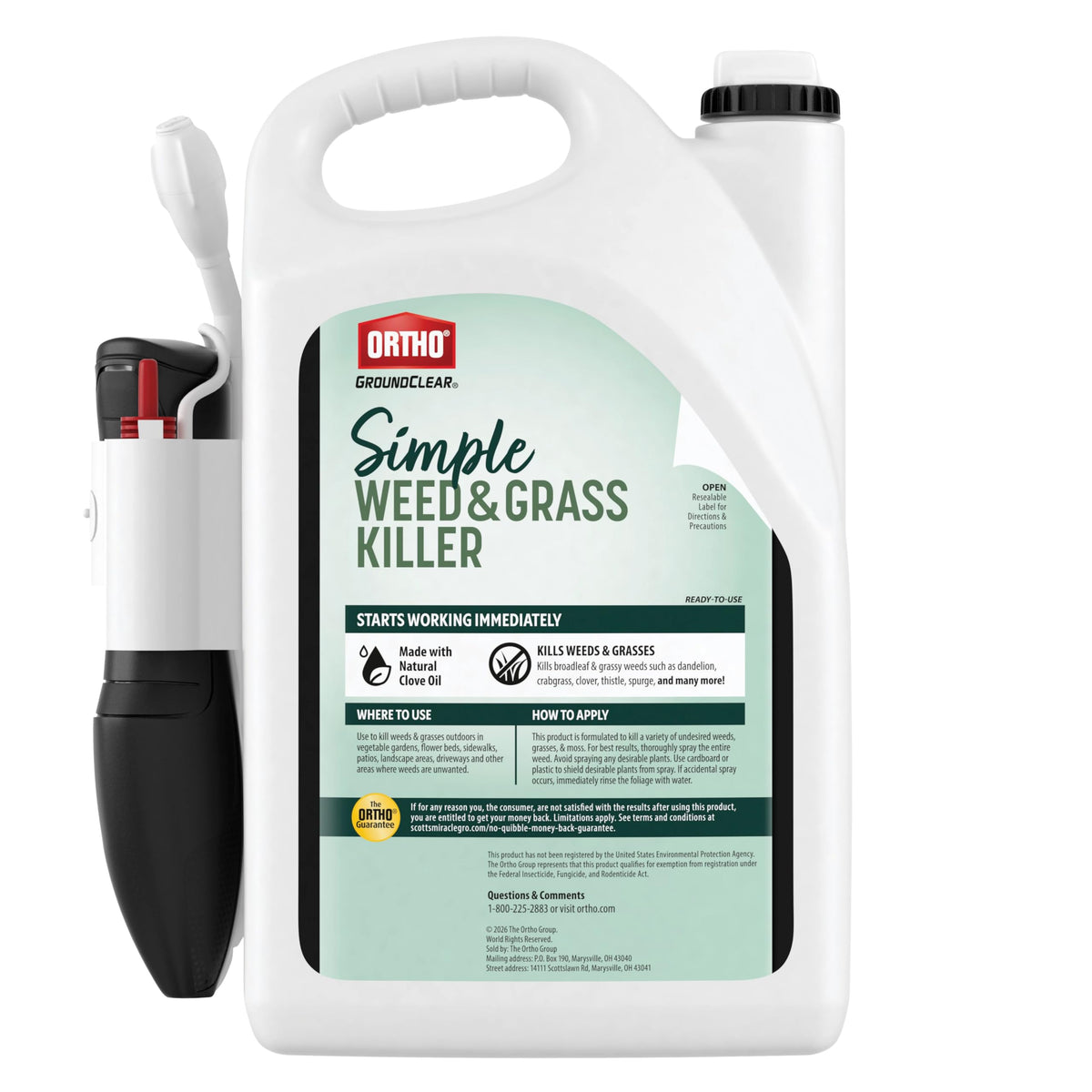 Weed & Grass Killer with Comfort Wand, 1 gal. F98361