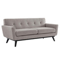 78 Inch Light Upholstered Loveseat F144721