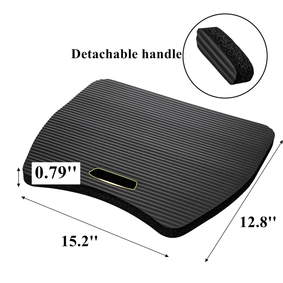 4 Pack Waterproof Portable Foam Stadium Seat Cushion with Handle E340