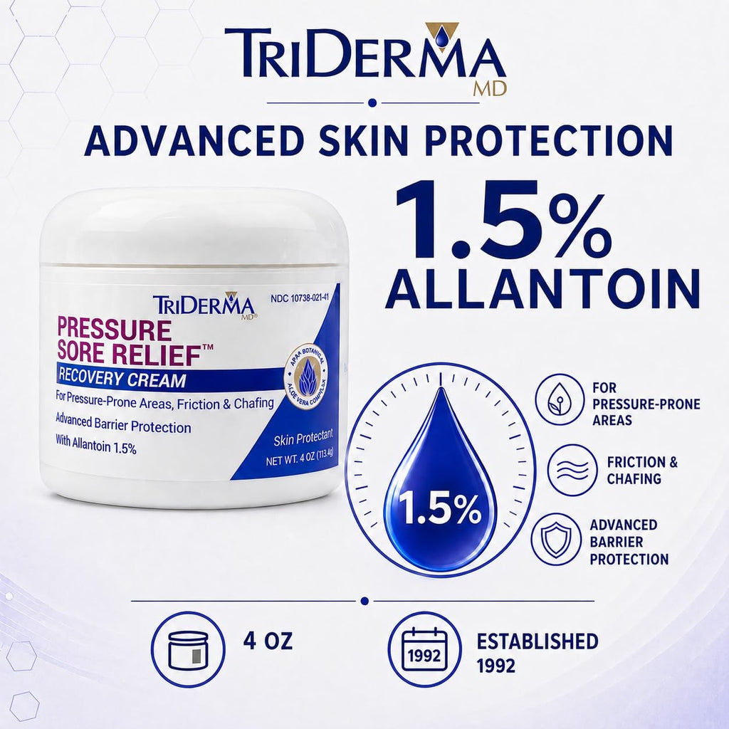 Healing Cream for Pressure Sores with Calendula and Aloe, 4 oz Jar S79249