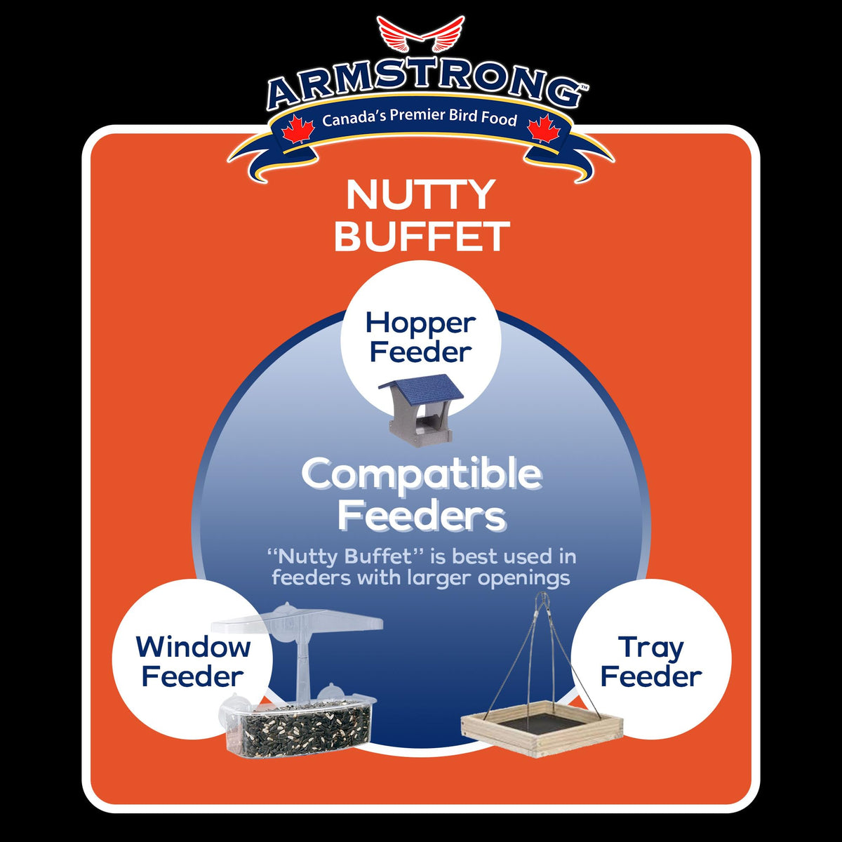 20 Pounds Bird Food with Peanuts Cashews Walnuts Pecans Almonds and Brazil Nuts R4822