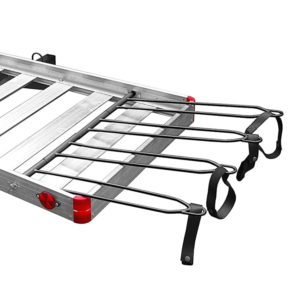 500 lb Aluminum 2-in-1 Hitch Cargo Carrier K399