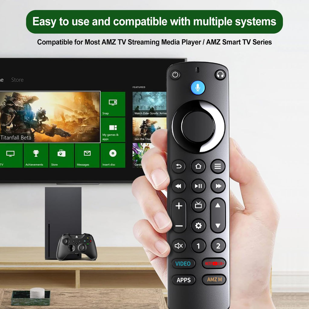 Voice Remote Pro with Remote Finder and Headphone Function H5846
