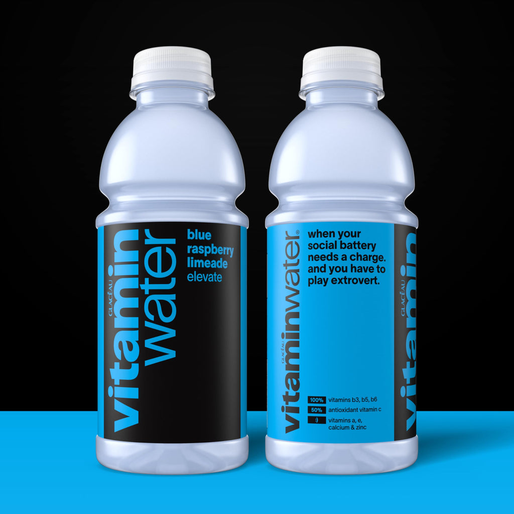 Blue Raspberry Limeade Nutrient Enhanced Water Beverage 20 oz 12 pack J6113