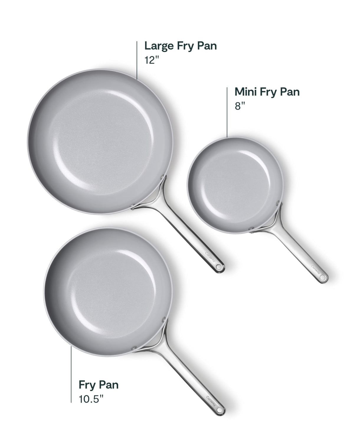 Fry Pan Set with Glass Lids N856145