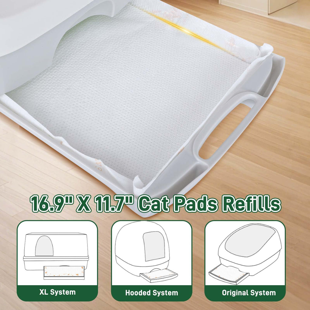 Super Absorbent Unscented Cat Litter Pads 70ct M53605