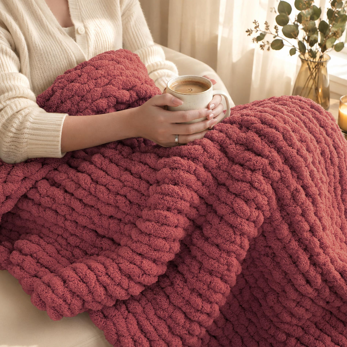 Chunky Chenille Yarn 9 Jumbo Pack D7591