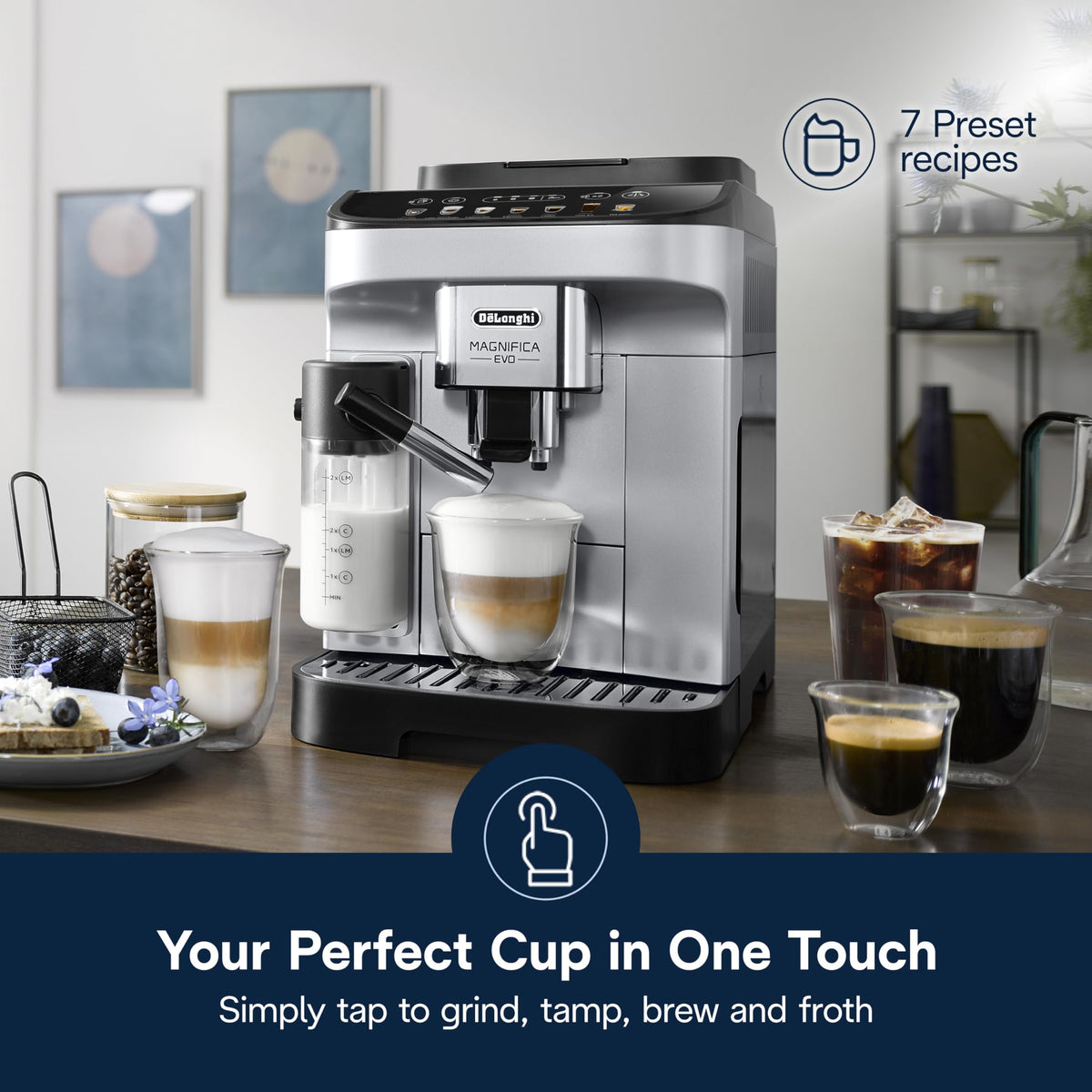 Automatic Espresso Machine with Milk Frother Z303