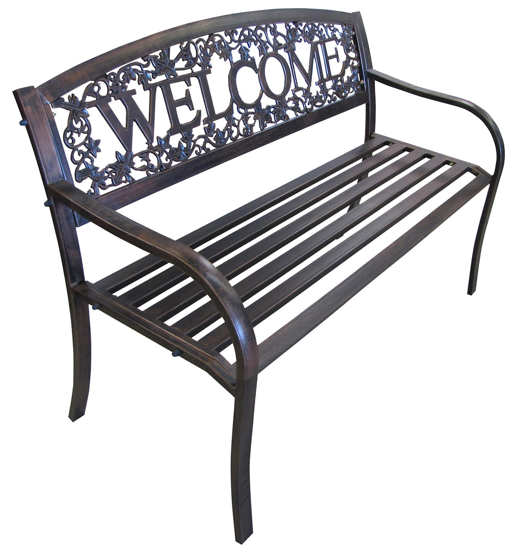 Metal Outdoor Bench U487