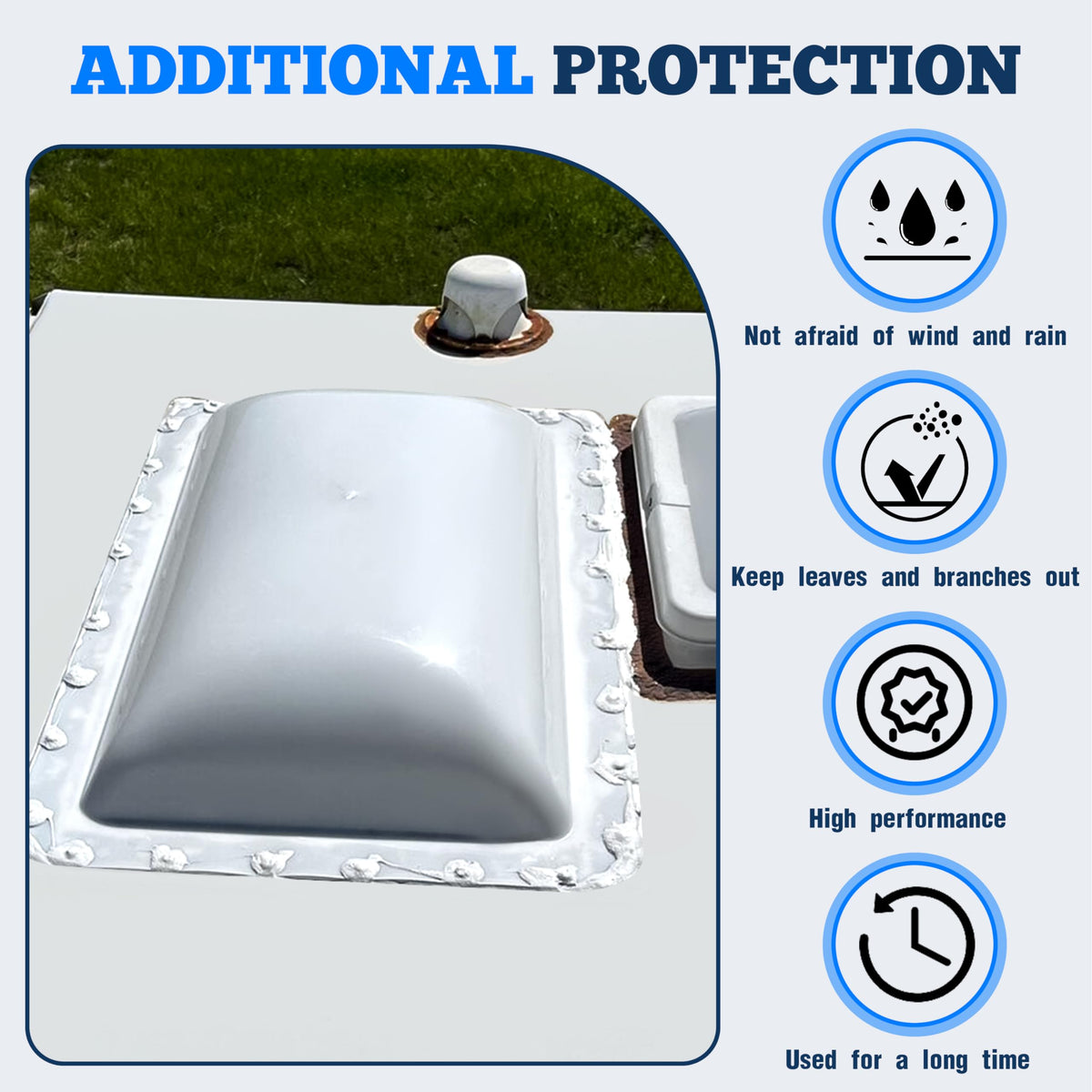 17-7/8" x 25-3/4" RV Skylight Replacement Cover E278