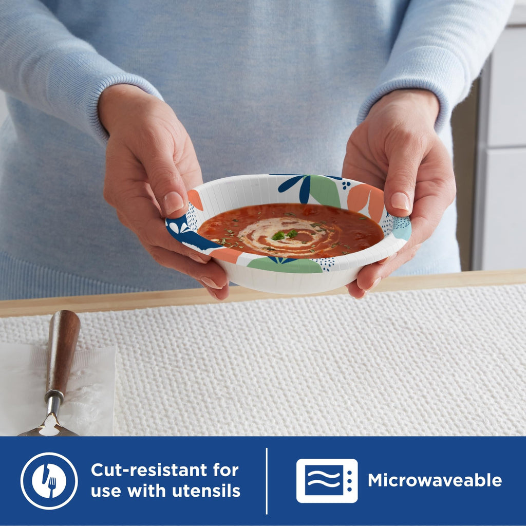 10 Oz Paper Bowls, 280 Count O2338