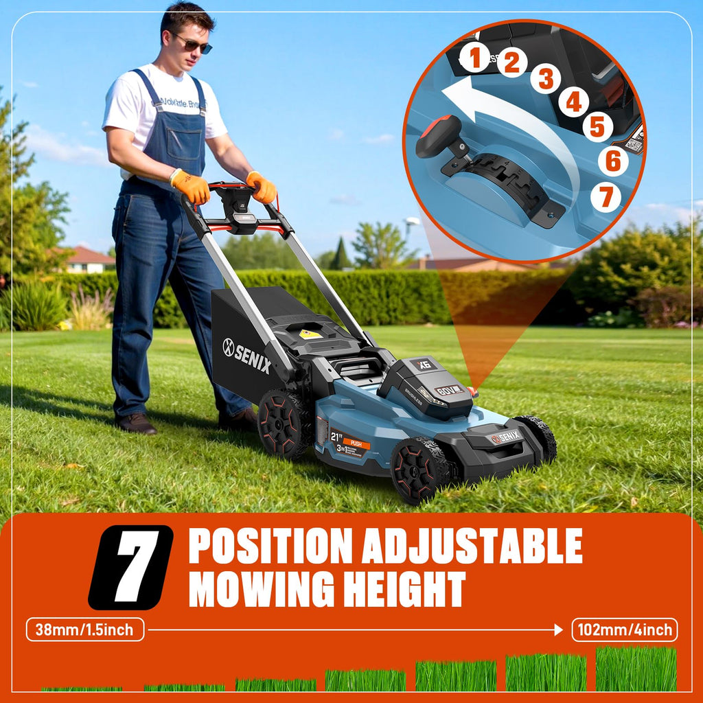 60V Electric Cordless Push Mower R266