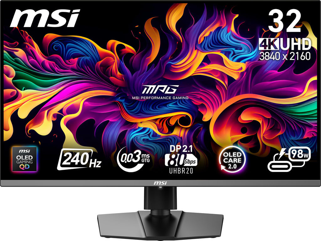 32-inch 3840 x 2160 UHD 240Hz QD-OLED Computer Monitor U767121