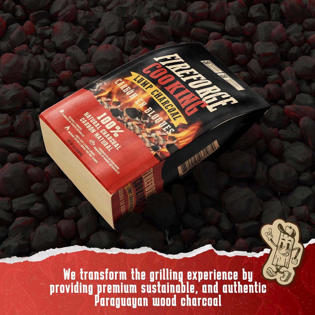 Wood Lump Charcoal 8kg F7082