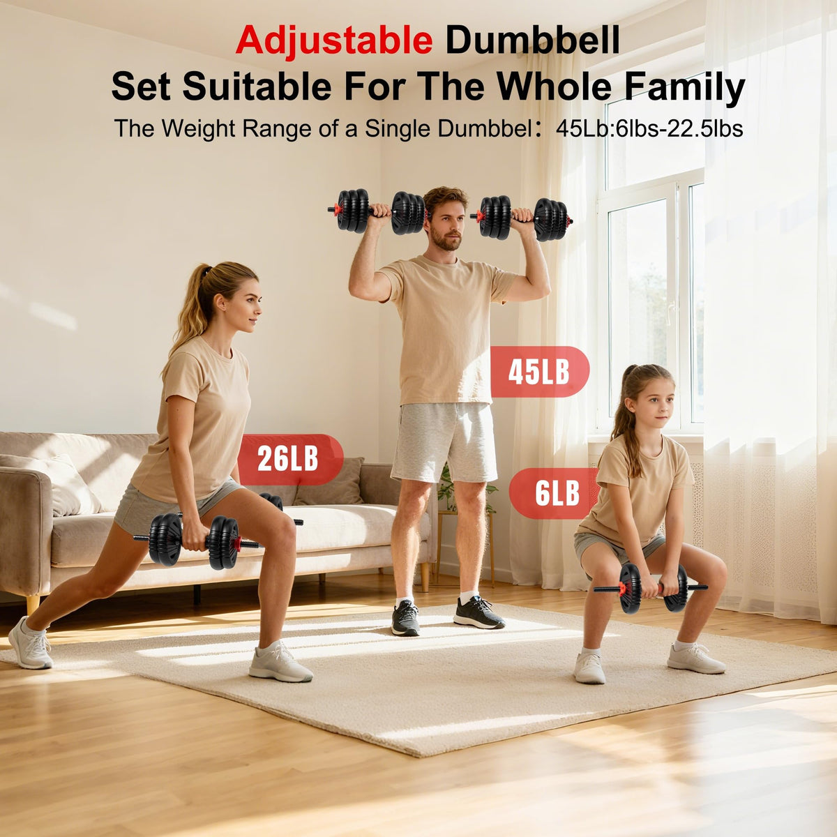 Adjustable Dumbbell Set Z272