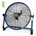 20" Portable Rechargeable Battery Operated Floor Fan N156