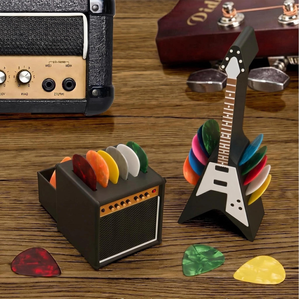 Guitar Picks Holder Box Set G37591