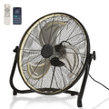 20" High Velocity Metal Floor Fan with Light B60156