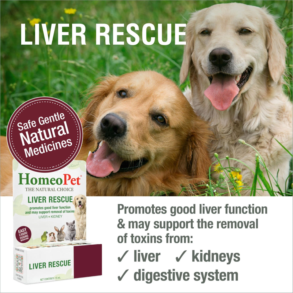 Liver Rescue Supplement for Dogs and Cats 15 Milliliters N228740
