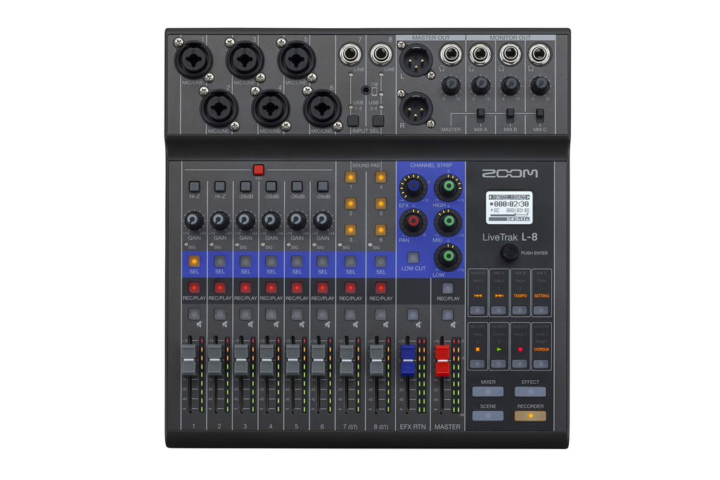 Battery Powered Mixer/Recorder P2806