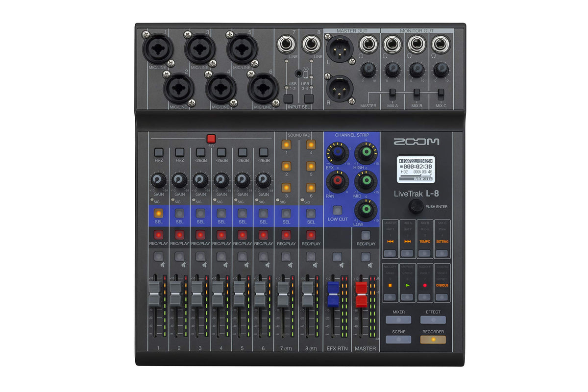 Battery Powered Mixer/Recorder P2806