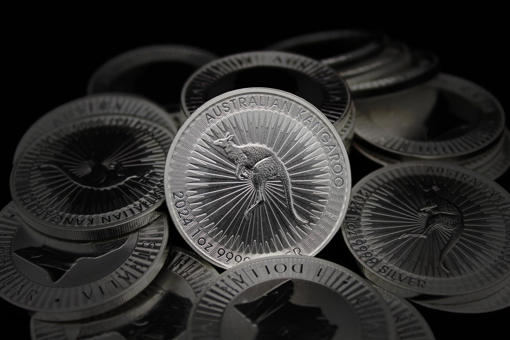 1 oz Australian Silver Kangaroo Coin A950495