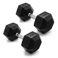 Rubber Coated Hex Dumbbells W75669