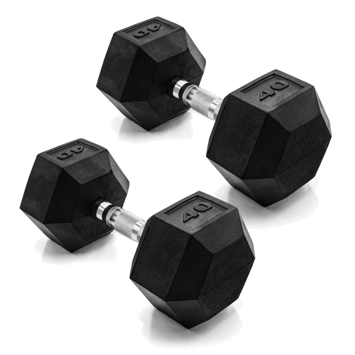 Rubber Coated Hex Dumbbells W75669